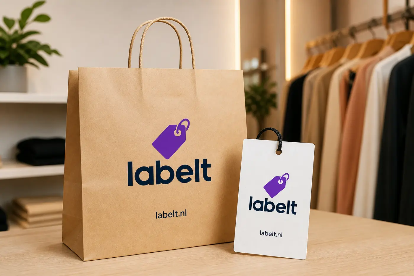Merkvoorbeeld voor labelt.nl