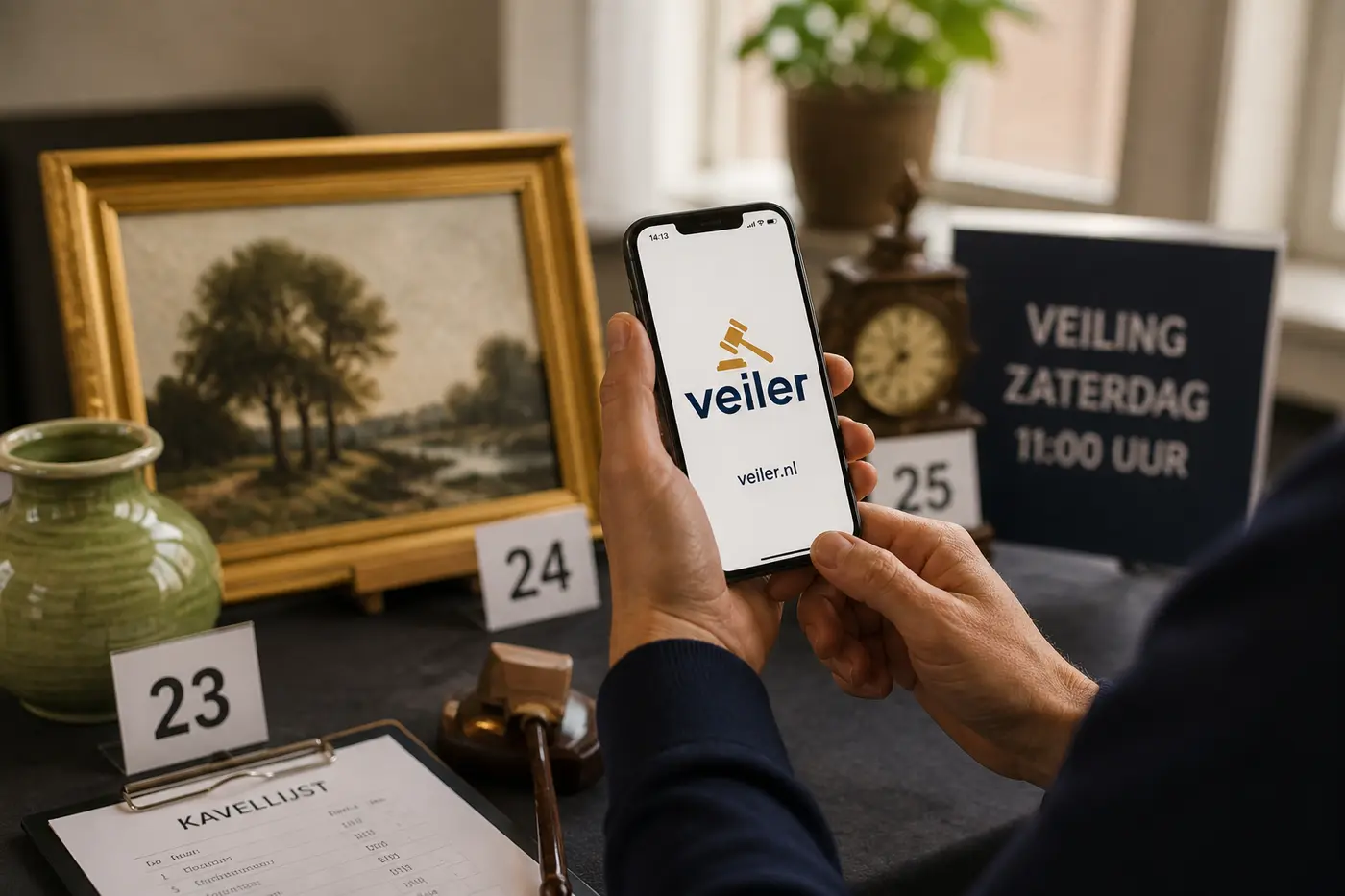 Merkvoorbeeld voor veiler.nl